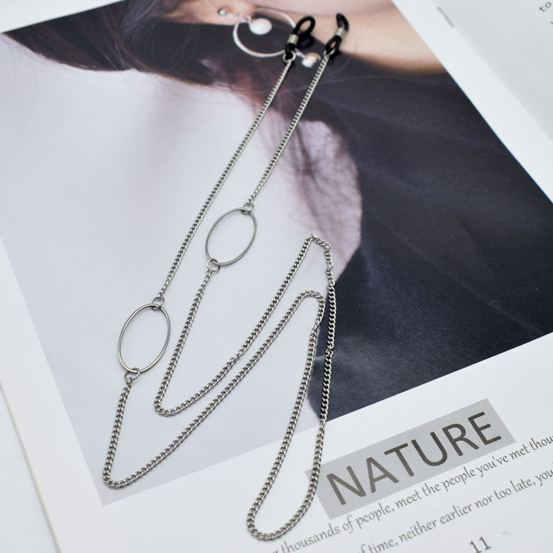 Stylische verstellbare Brillenhalterkette Brehn