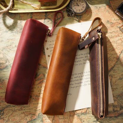 Premium Leder Bleistift Etui