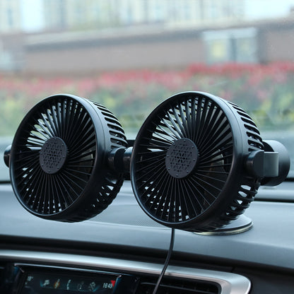 Dual-Head Saugnapf Auto Kühlventilator Brehn