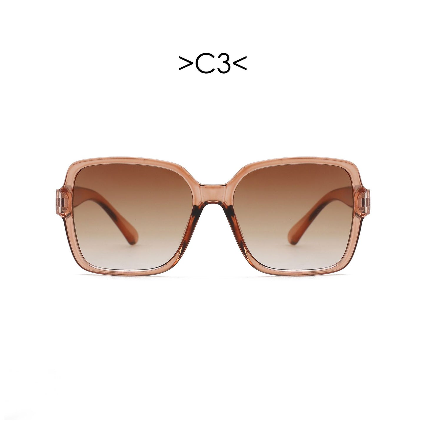 Damen oversized Sonnenbrille mit geometrischem Design Brehn