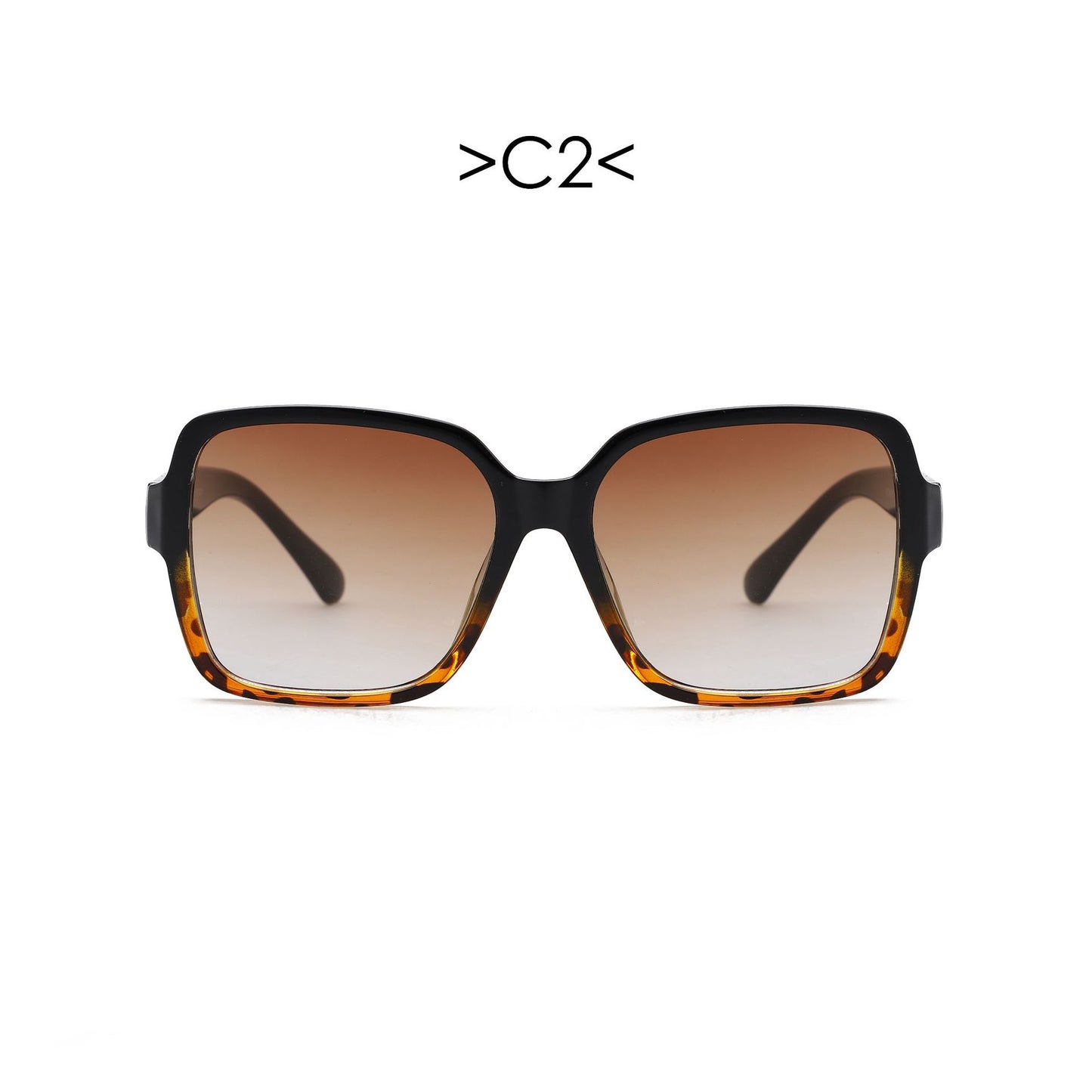 Damen oversized Sonnenbrille mit geometrischem Design Brehn