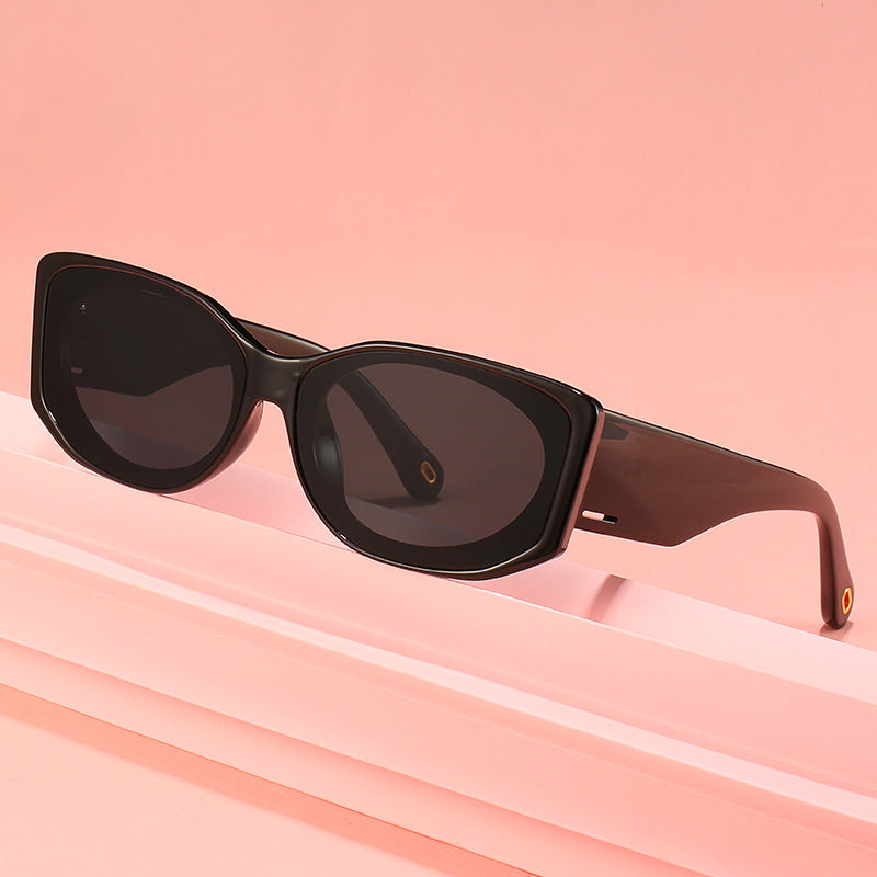 Transparente Übergroße Sonnenbrille Brehn