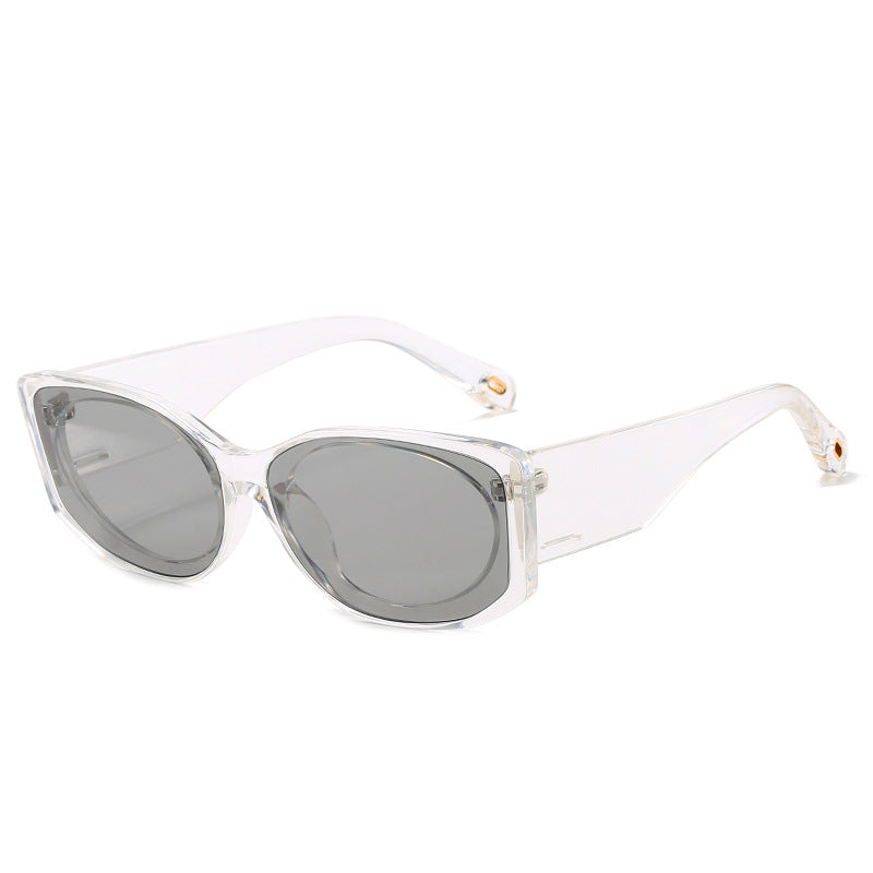 Transparente Übergroße Sonnenbrille Brehn
