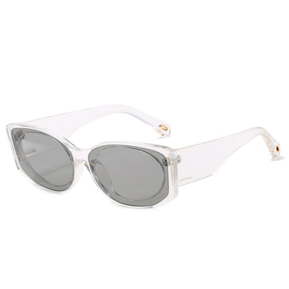 Transparente Übergroße Sonnenbrille Brehn