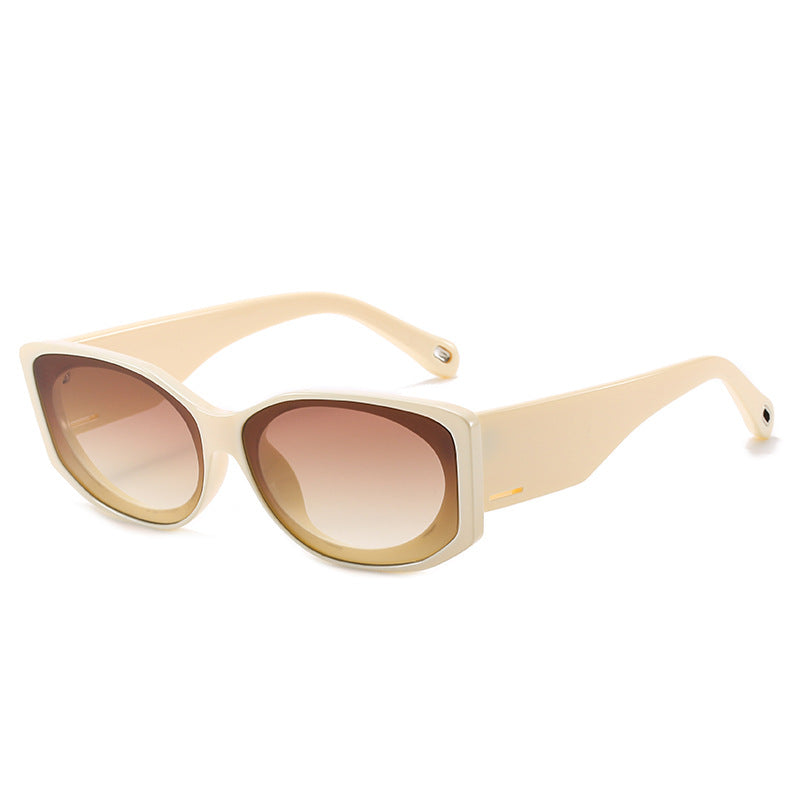 Transparente Übergroße Sonnenbrille Brehn