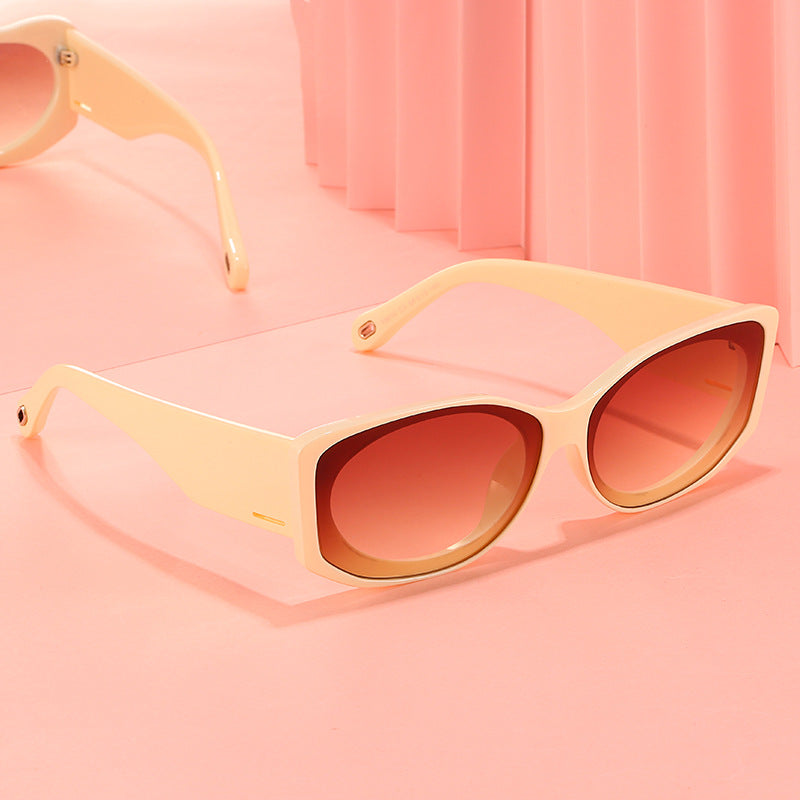 Transparente Übergroße Sonnenbrille Brehn