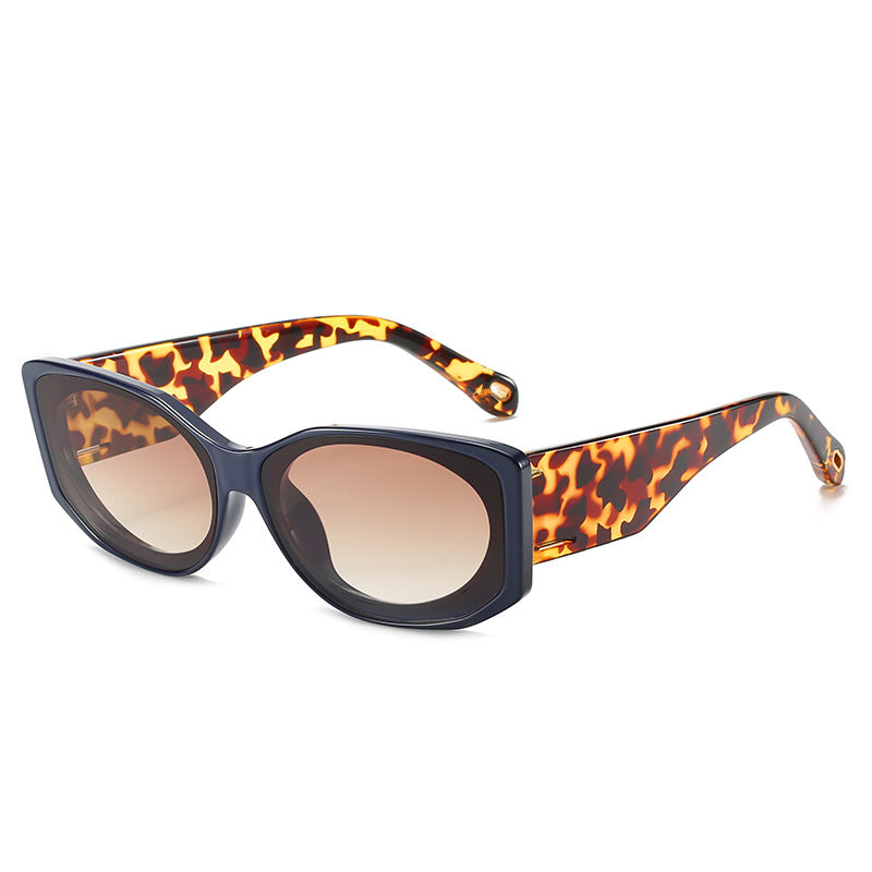 Transparente Übergroße Sonnenbrille Brehn