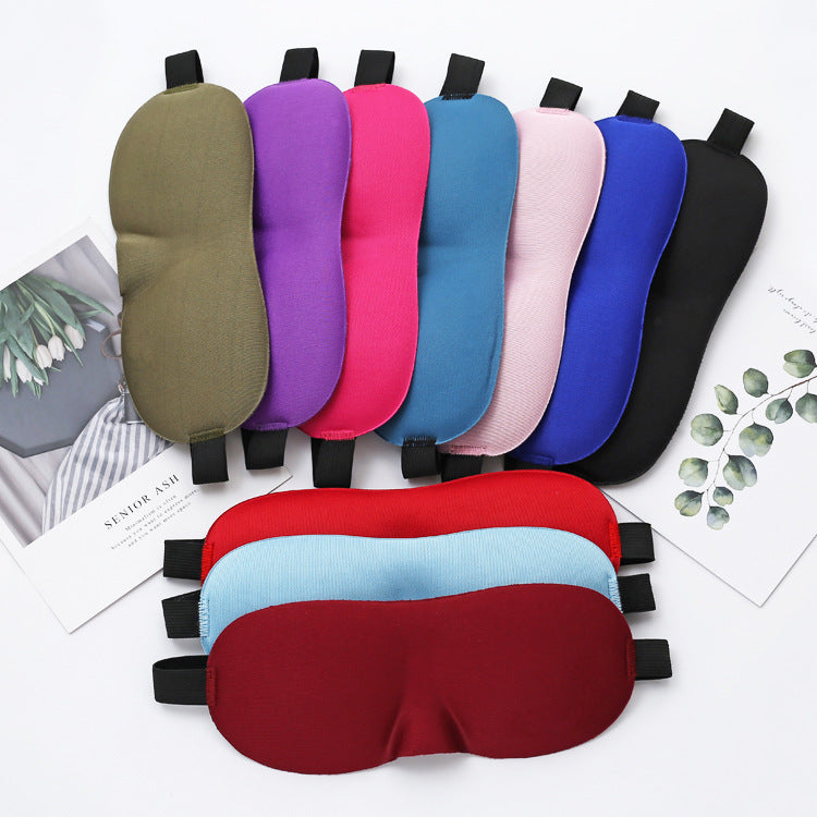 Unisex nan lichtblockierende Reisemaske mit thermoformbarer Nylonhülle und breitem Komfortband Brehn