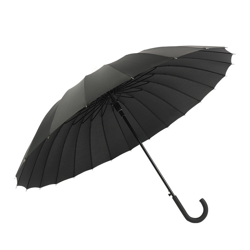 Damen stabiler Automatik-Regenschirm mit ergonomischem Griff Brehn