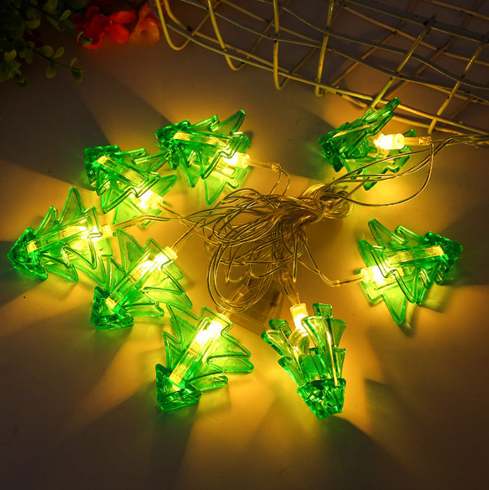 LED-Lichterkette mit Fotoclips für Dekoration