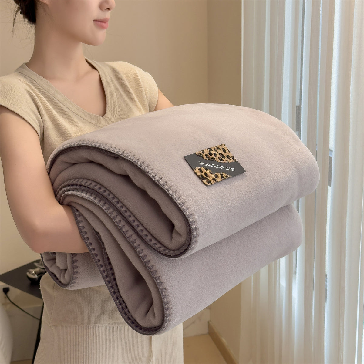 Einfarbige Kuscheldecke für jeden Anlass