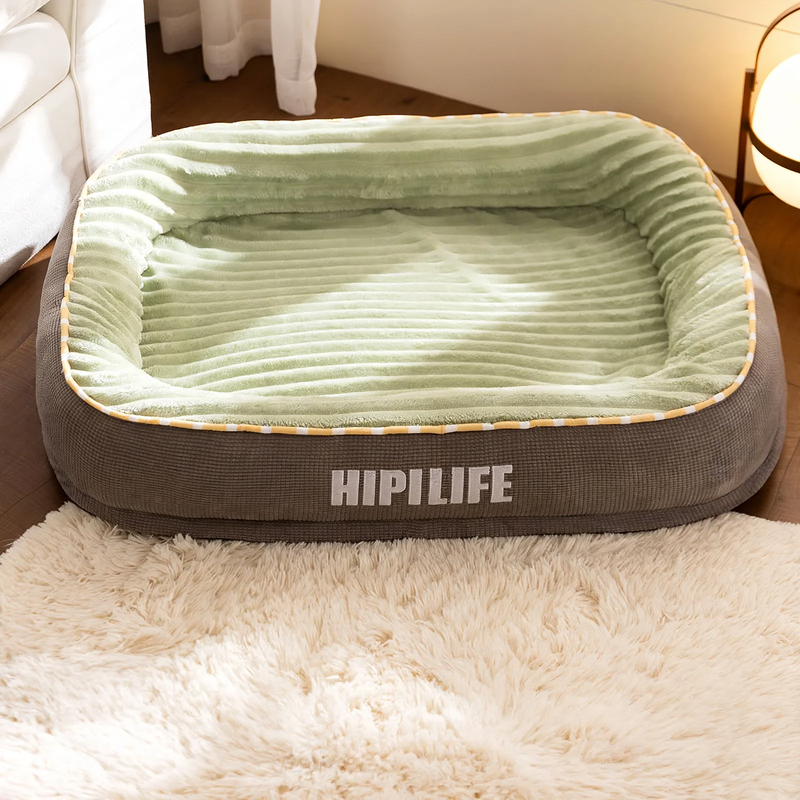 Hundebett, oval, Größen S–XXL, wärmend