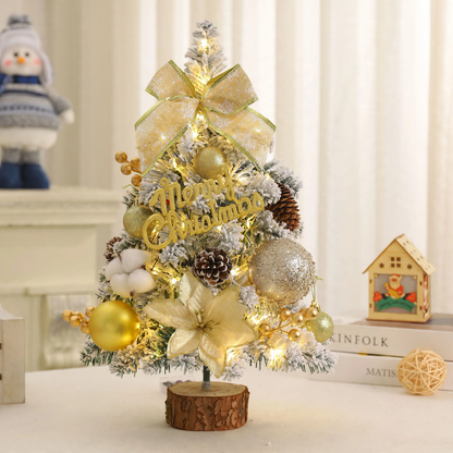 Mini-Weihnachtsbaum mit beflockten Zweigen, 45-75 cm