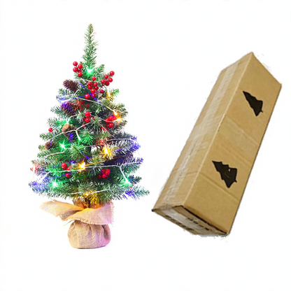 Mini-Weihnachtsbaum mit Tannenzapfen, 45/60 cm