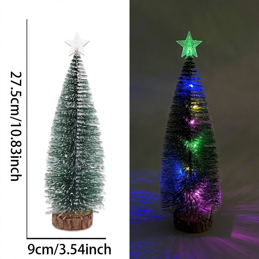 Mini-Weihnachtsbaum als Tischdekoration