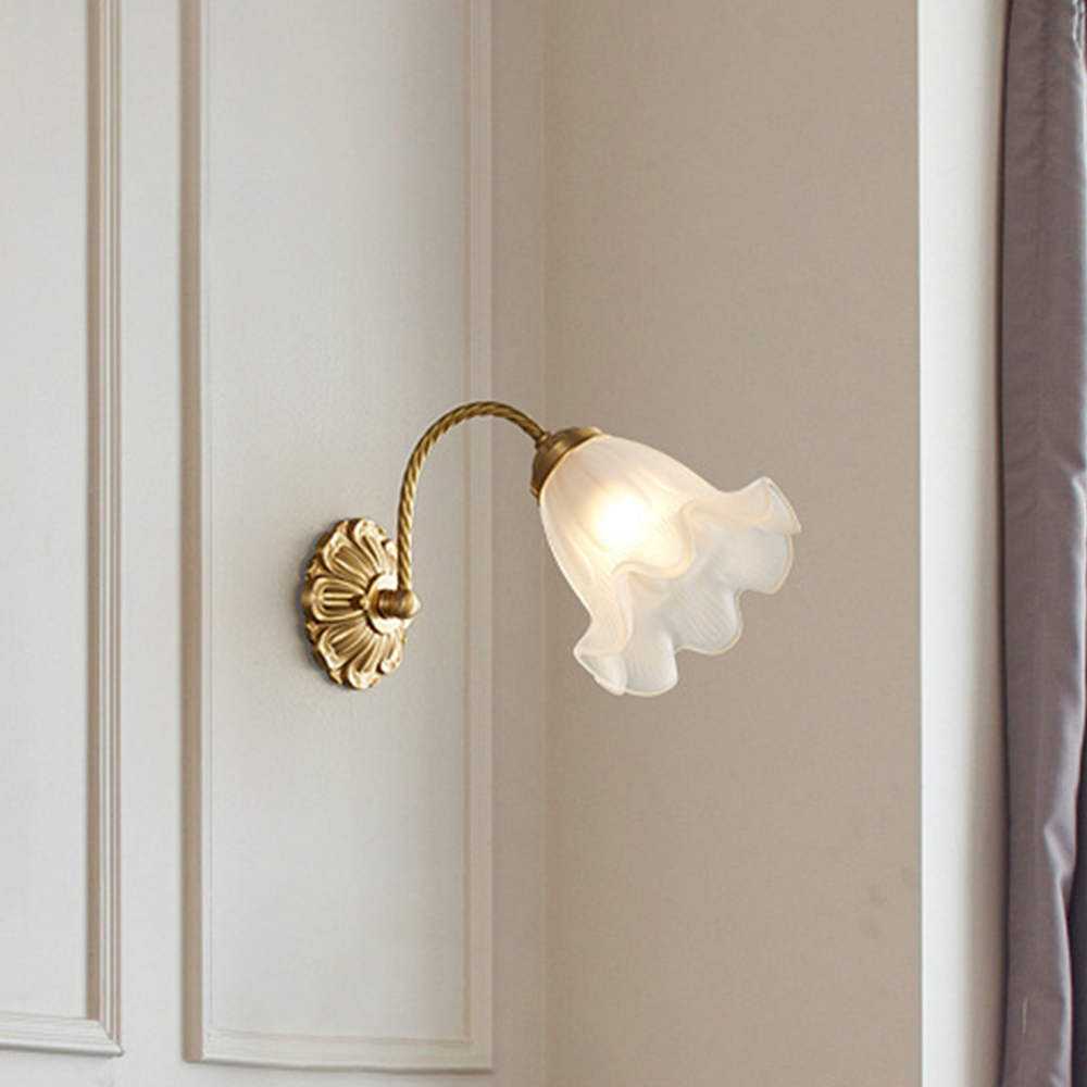 VintageGlow – Retro Glas Wandleuchte für Atmosphäre | Brehn