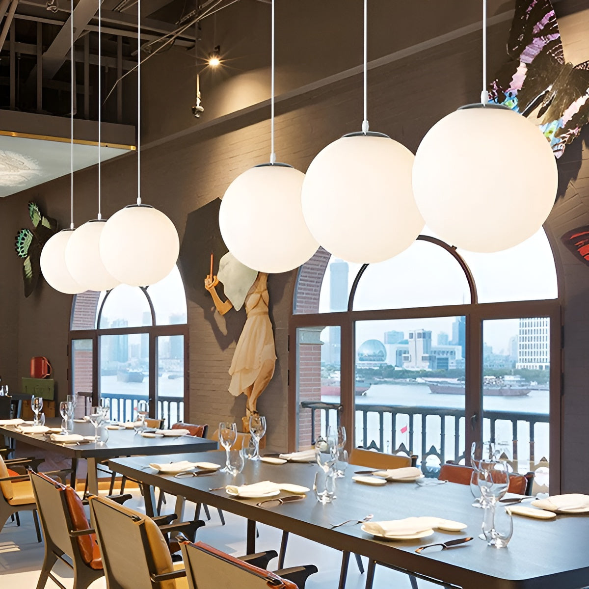 Metall-Pendelleuchte – Modernes Design | Perfekt für Esszimmer und Wohnzimmer