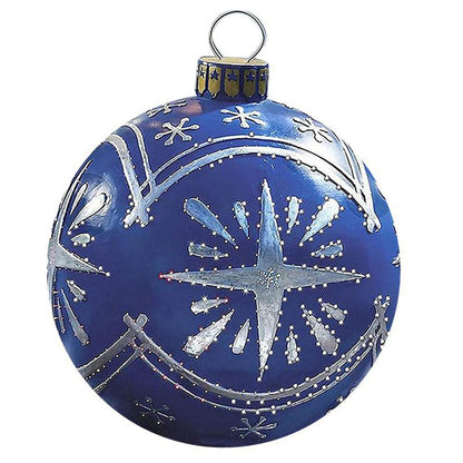 Brehn | Aufblasbarer Weihnachtsball im Freien dekoriert