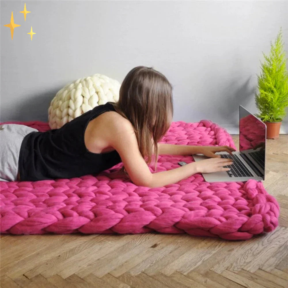Brehn | DIY Chunky XL 1000 Gramm Garn für weiche Decken