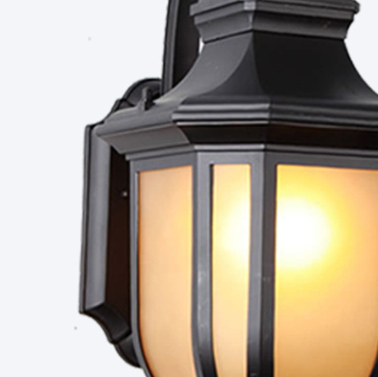 Moderner europäischer minimalistischer Aluminiumlegierung quadratischer Außen-Wandleuchten-Lampe | Brehn