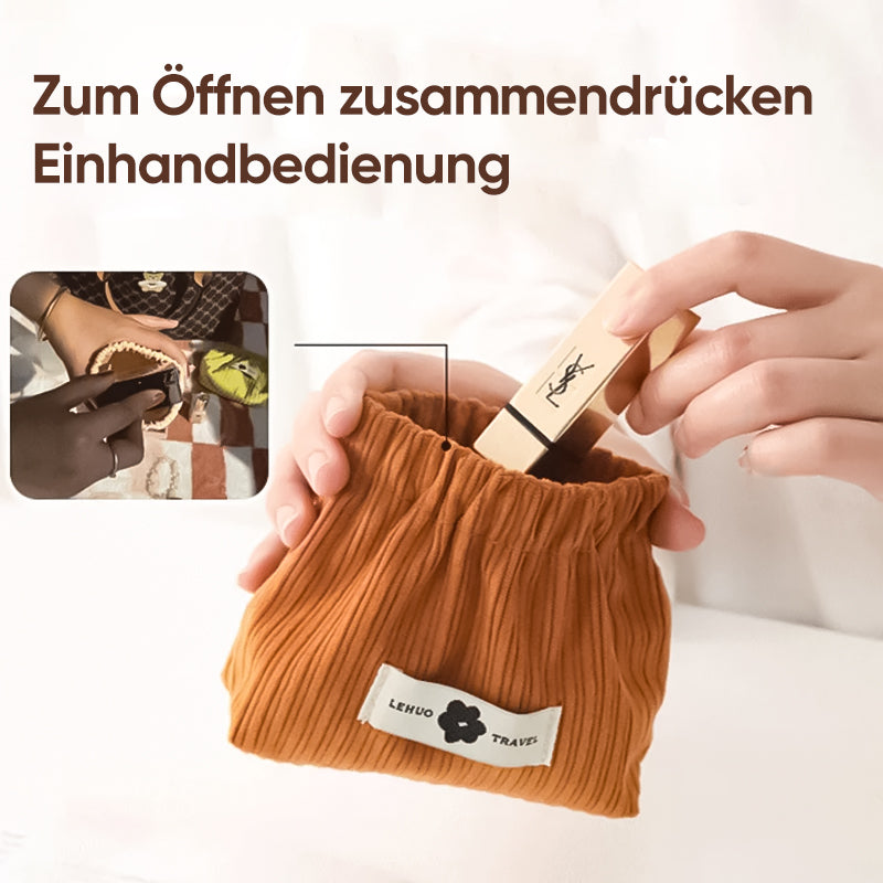 Kosmetiktasche aus Cord  | Brehn