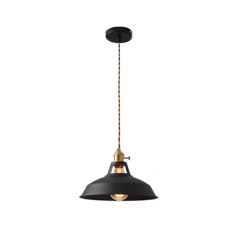Brehn | Vintage Pastellpendelleuchte - Metallische Eleganz - Sanfte Atmosphäre
