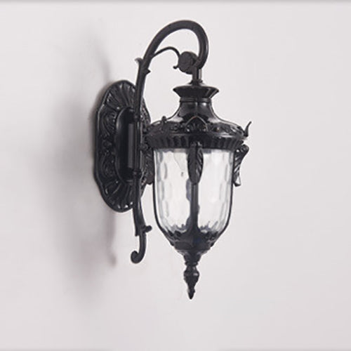 Europäische Deluxe Laterne Außen wasserdicht 1-Lampen Wand sconce Lampe | Brehn