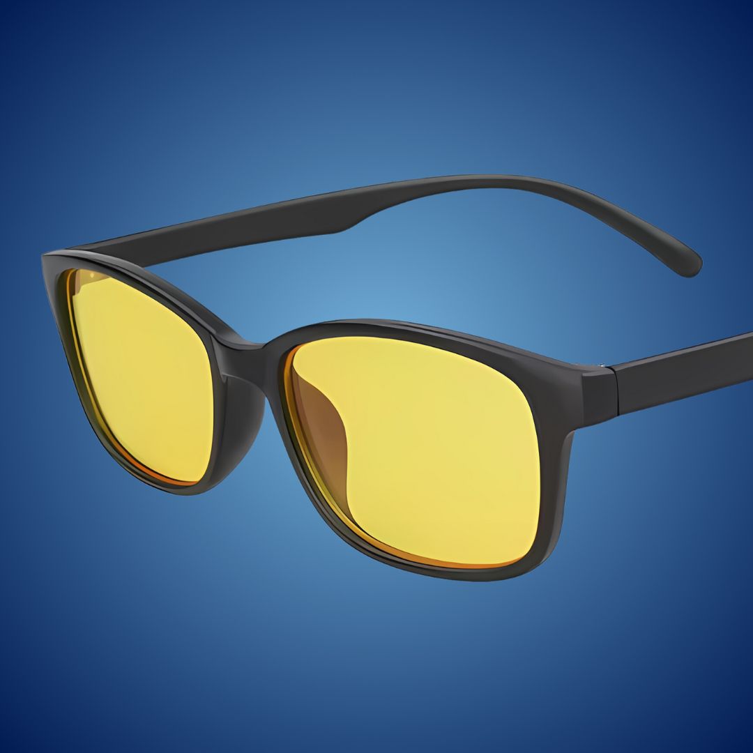 VisionGuard Blaulichtbrille | Augenbelastung Linderung - Schlafverbesserung - Computerbildschirmbrille - Antireflexbeschichtung Brehn