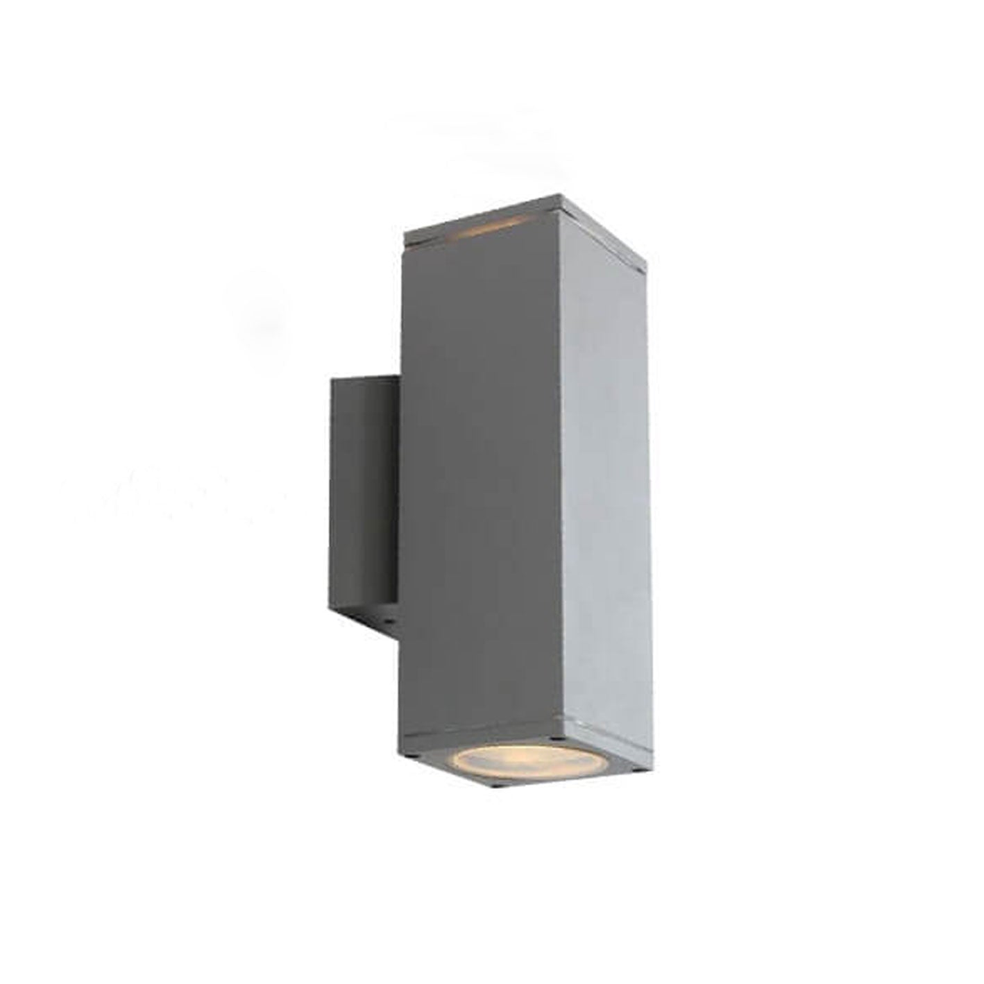 Moderner minimalistischer quadratischer Säulen-LED-leuchtender wetterfester Wandleuchten-Lampe | Brehn