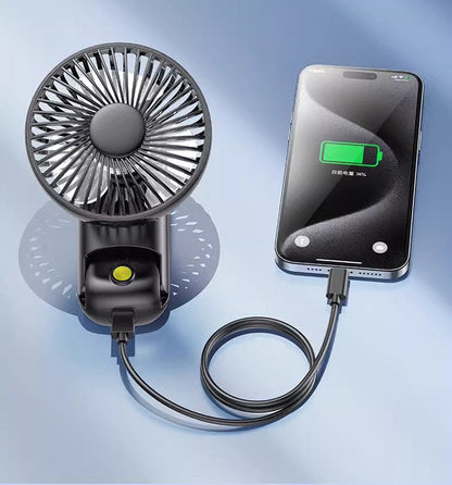 Neuer Handheld faltbarer wiederaufladbarer Mini Ventilator | Brehn