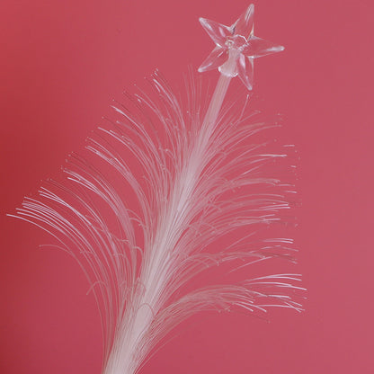 LED-Glasfaser-Weihnachtsbaum, 15 cm