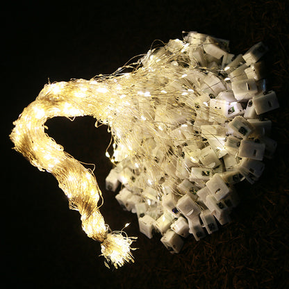 LED-Kupferdraht-Lichterkette mit Batteriebox