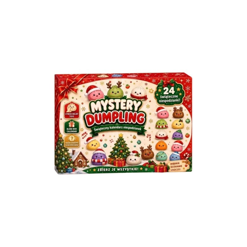 Weihnachts-Adventskalender mit TPR-Spielzeug