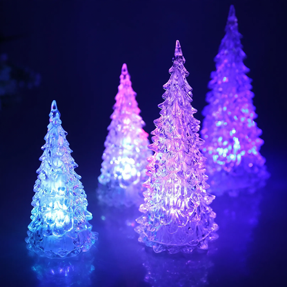 LED-Acryl-Weihnachtsbaum-Nachtlicht