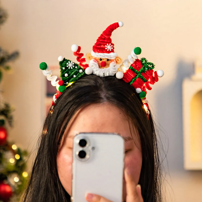 DIY-Bastelset für weihnachtliche Tischdekoration
