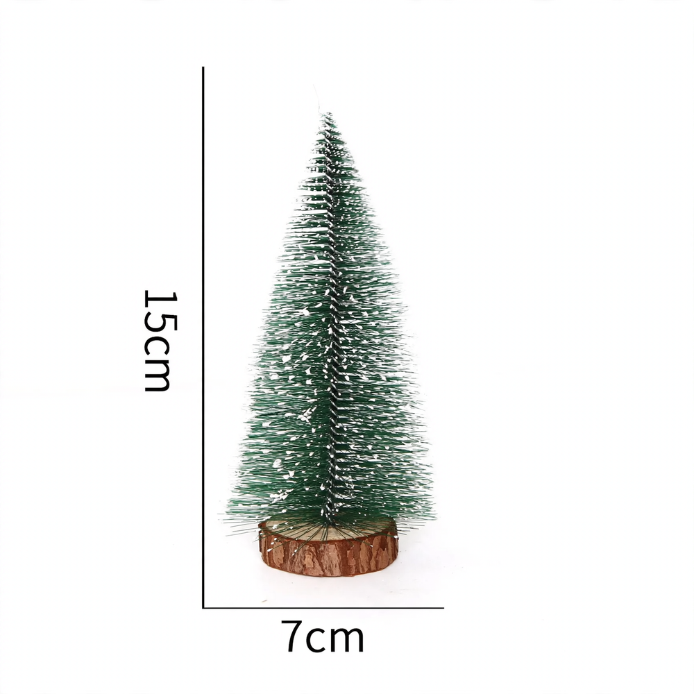 Mini-Weihnachtsbaum aus Kiefernnadeln mit LED-Beleuchtung, 40 cm
