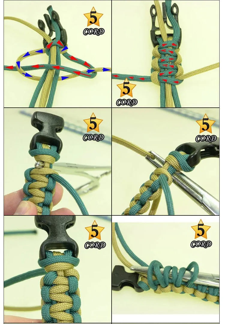 15-in-1 Überlebens-Paracord-Armband | Brehn
