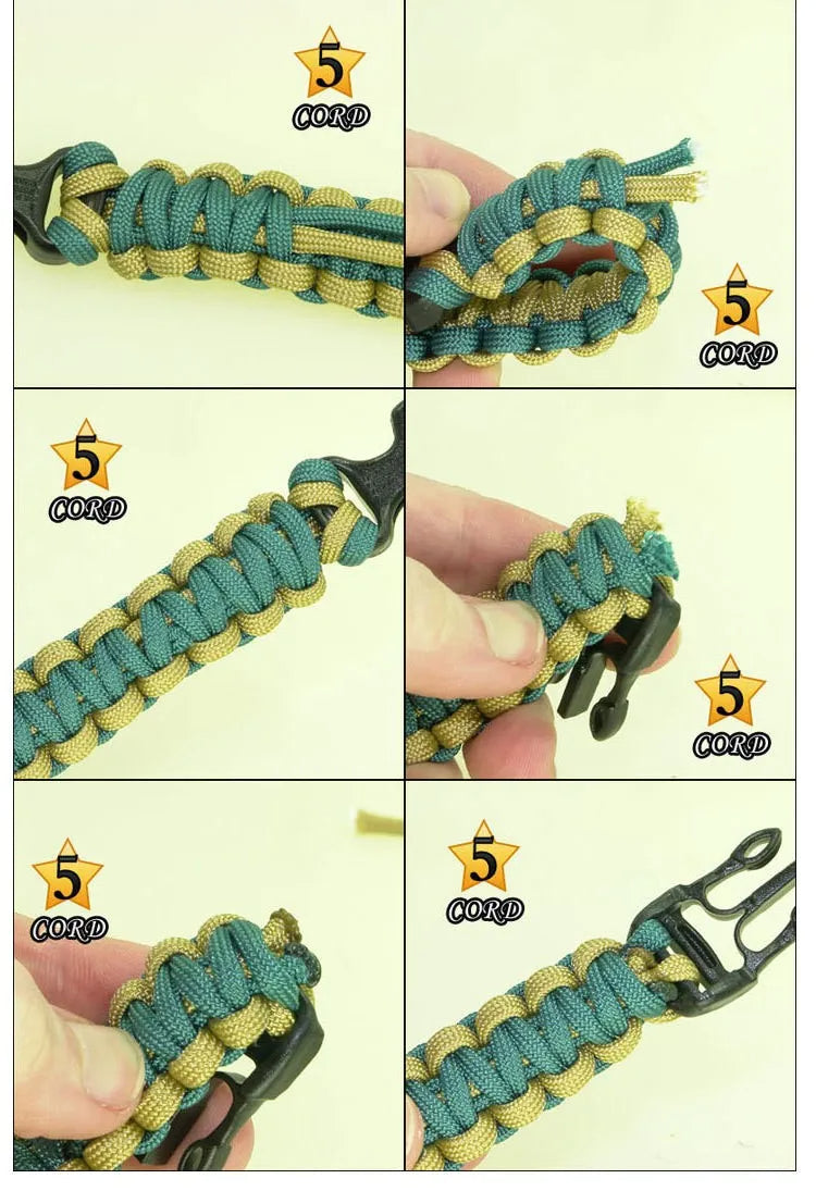 15-in-1 Überlebens-Paracord-Armband | Brehn