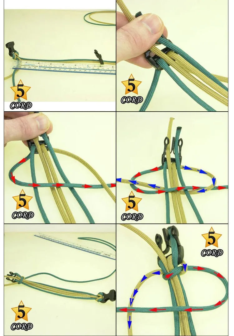 15-in-1 Überlebens-Paracord-Armband | Brehn