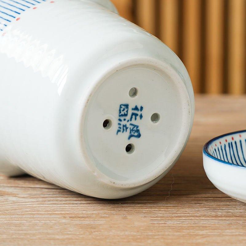 Japanische handgefertigte keramisch glasierten Essstäbchenhalter | Brehn