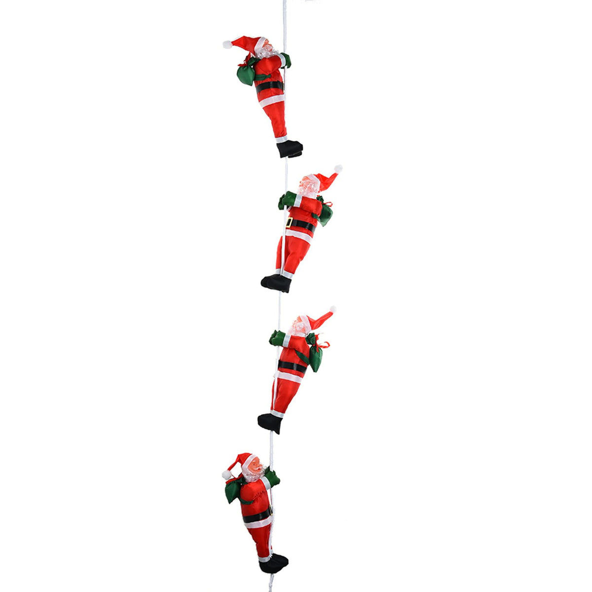 Verspielte Weihnachtsmann Dekorationsfigur Brehn