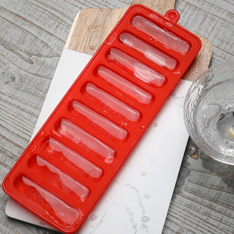 Unisex Silikon Eiswürfelform mit 10 Kammern Brehn