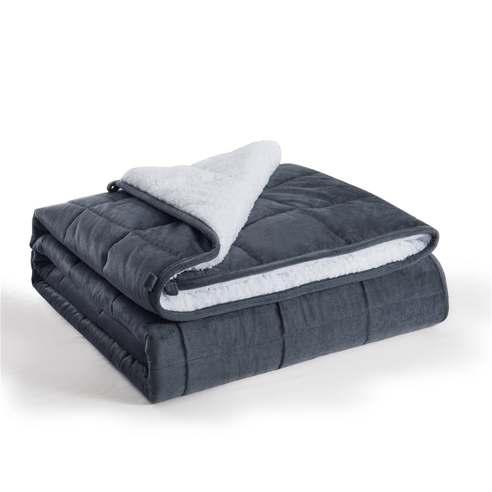 Umkehrbare Sherpa-Fleece-Decke Brehn