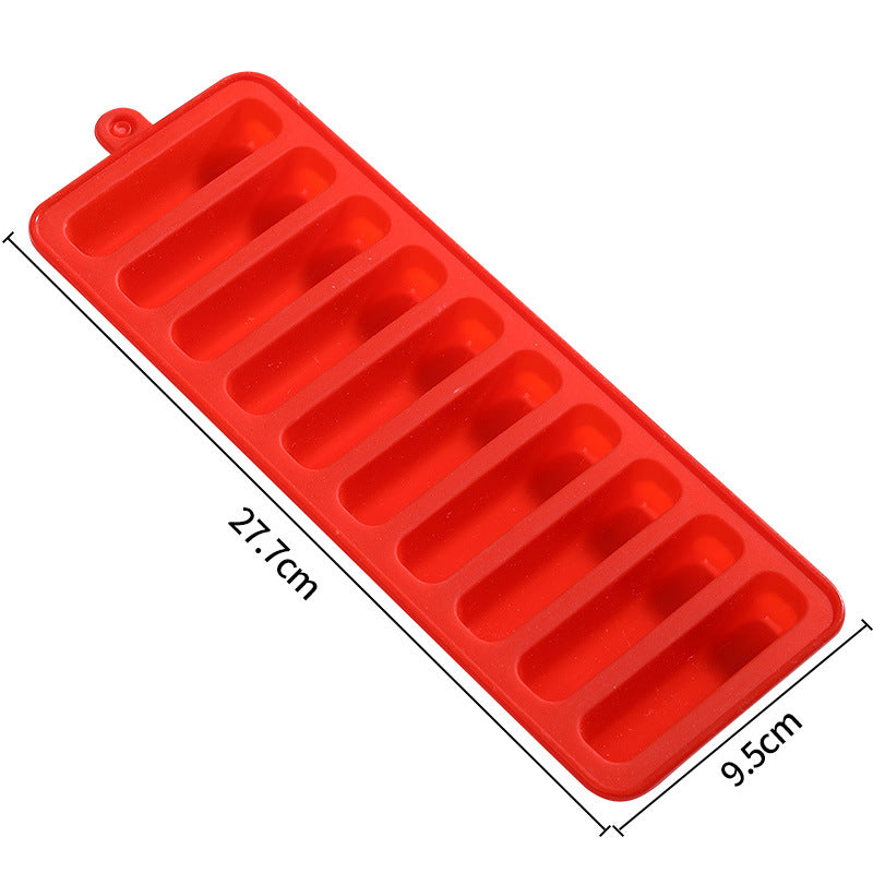 Unisex Silikon Eiswürfelform mit 10 Kammern Brehn