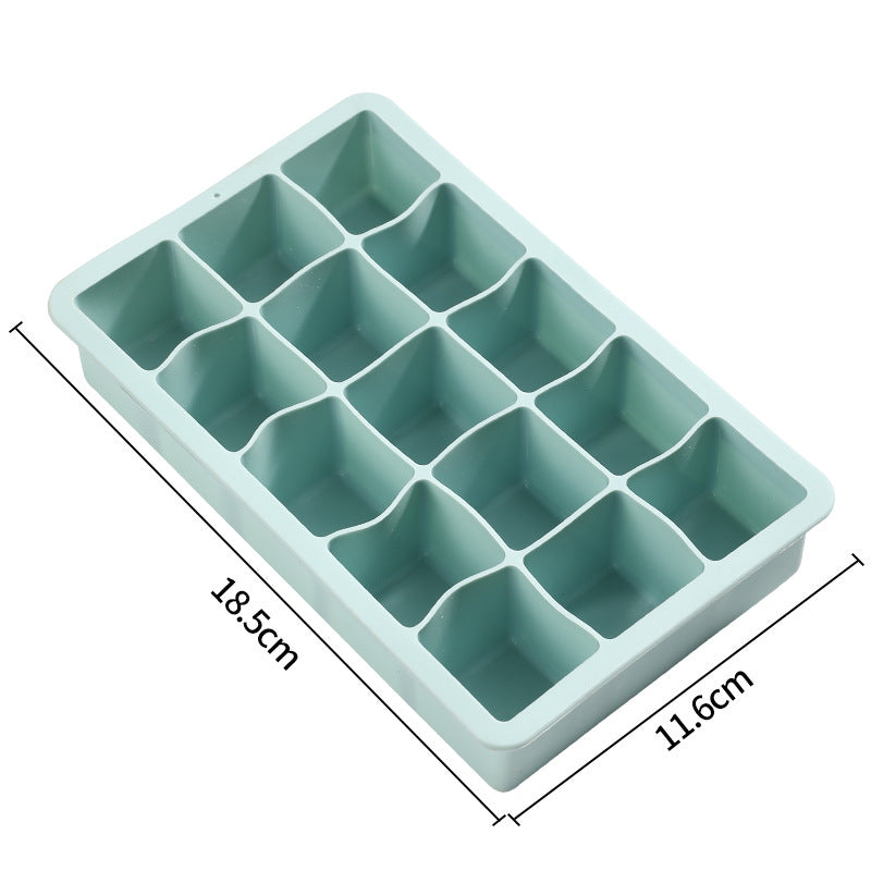 Unisex Silikon Eiswürfelform mit 10 Kammern Brehn