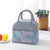 Isolierte Lunch-Tasche mit Trendigem Flamingo-Muster Brehn