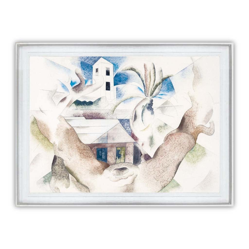 Bermuda Nr. 1 - Baum und Haus