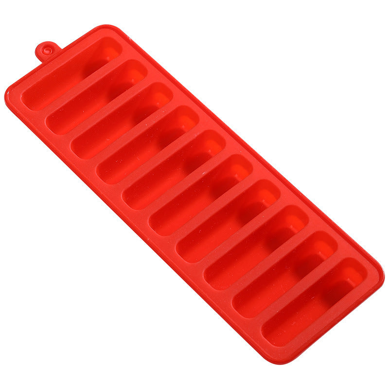 Unisex Silikon Eiswürfelform mit 10 Kammern Brehn