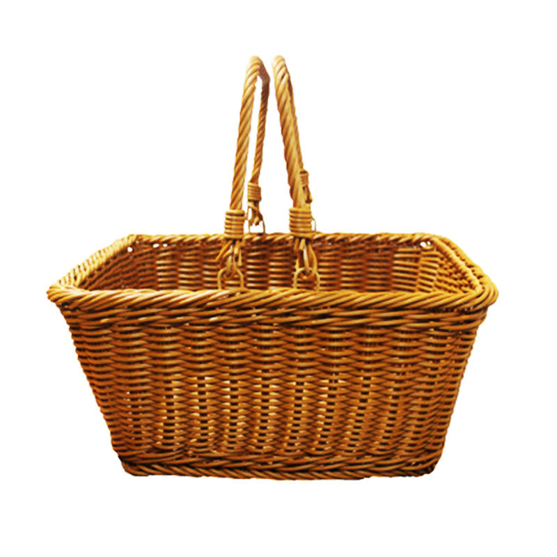 Stylische geflochtene Markttasche Brehn