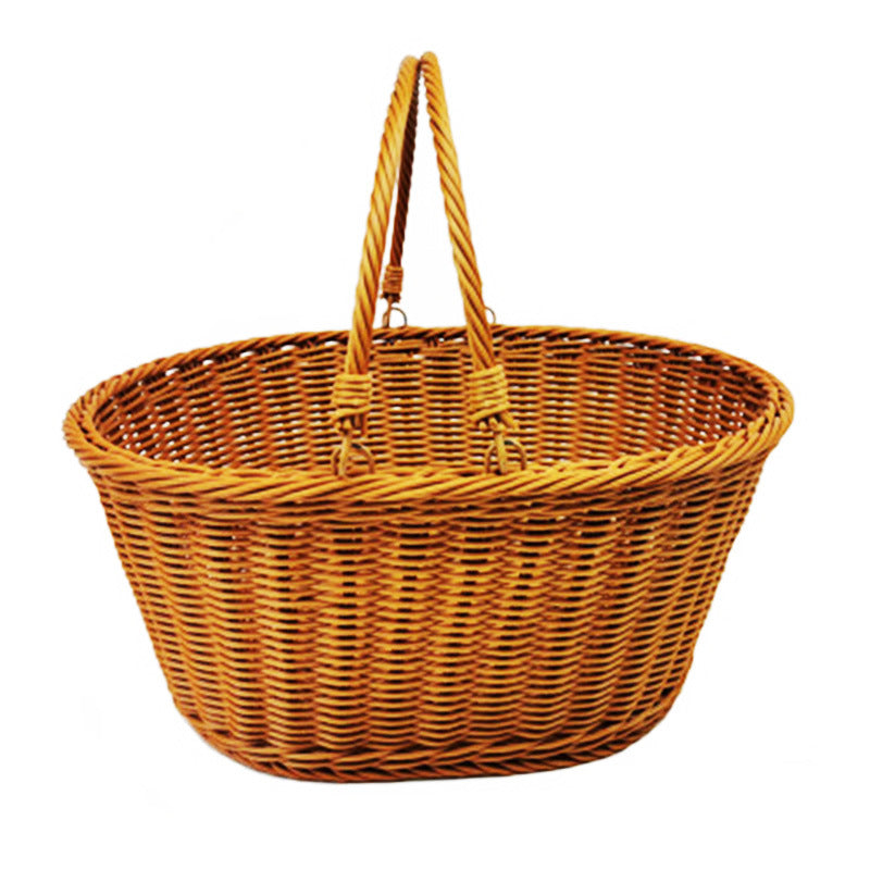 Stylische geflochtene Markttasche Brehn